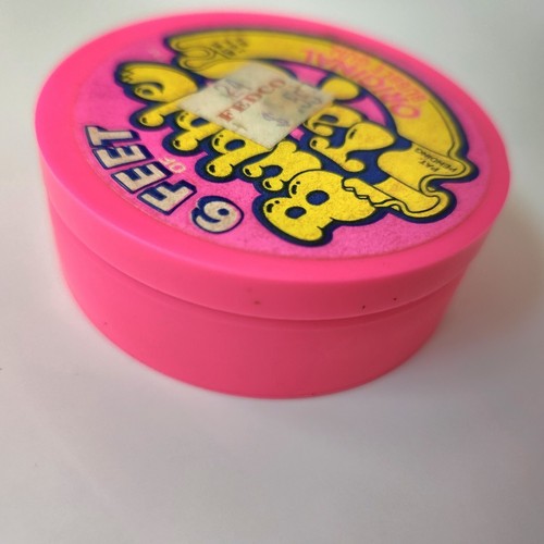 Vintage Original Bubble Tape Gum Candy Container with GUM Leftover Classic - Picture 2 of 4