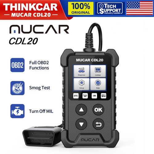 USED MUCAR CDL20 OBD2 Scanner Car Fault Code Reader Engine Auto Diagnotsitc Tool