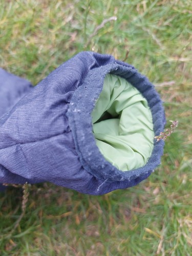 Luke Junior gefütterte Jacke Alter 10-11 Jungen Hoodie Kapuze Sport blau grau - Bild 9 von 9