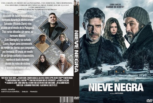 PELICULA ARGENTINA, NIEVE NEGRA, 1 DVD EN CAJA, 2017, EXCELENTE