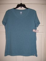 Rei Co-op Women's Tech Tee Short Sleeve Laguna Blue Heather Size Xl Rei Co-op Women's Tech Tee Short Sleeve Laguna Blue Heather Size Xl