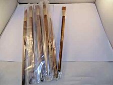 (G) ARTIST QUALITY SYNTHETIC FLAT LONG HANDLE BRUSHES PACK OF 10 Choose a size