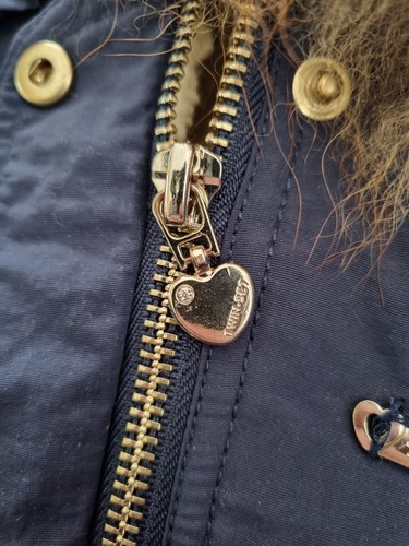 PERFETTO! Cappotto Giacca Giubbotto Blu Twin Set Bimba Bambina - Foto 5 di 7