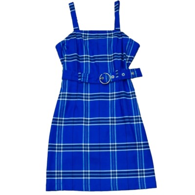 JUSTICE Belted Layered Plaid Dress Athletic Blue color Size 12 | eBay JUSTICE Belted Layered Plaid Dress Athletic Blue color Size 12 | eBay