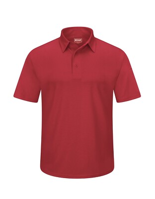 Red Kap Men's Short Sleeve Performance Knit Flex Series Pro Polo