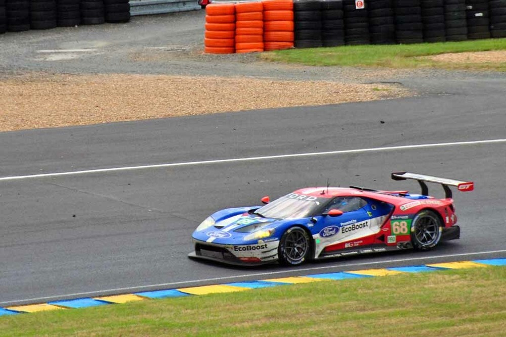 Ford GT No68 2016 Le Mans 24 Hours Motorsport Photo Print