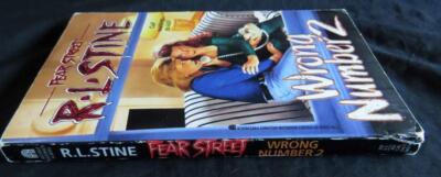 RL STINE FEAR STREET Wrong Number 2 1995 Vintage Horror Series Kids Teen Mystery