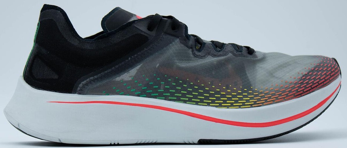 Nike Zoom Fly Sp Fast \'Black Red Orbit Green\' BV6105 001 Mens Size 9.5 Nike Men main image 4
