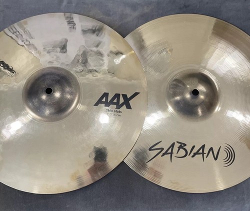 Sabian AAX Thin Hats, Brilliant 15” - Picture 1 of 4