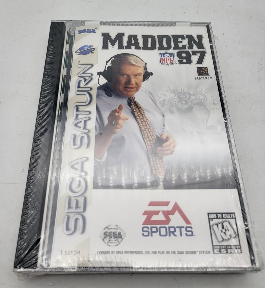 Madden NFL 97 Sega Saturn *** BRAND NEW FACTORY SEALED ***