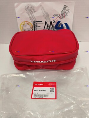 Honda Genuine OEM Tail Bag Red XR250L XR250R XR600R XR650L 83501-MY6-A90