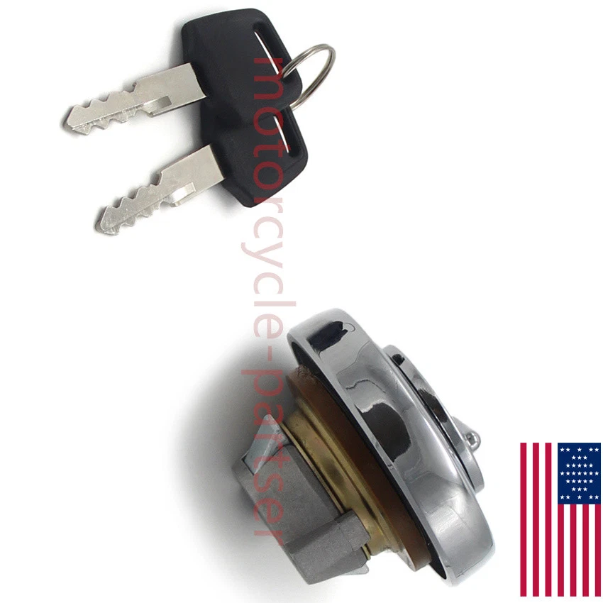 Fuel Tank Gas Cap Key For Yamaha XVZ1300 1996-2013/XVS950 Bolt C-Spec 2015-2016 Foto 3 de 4