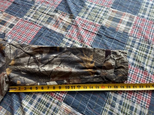 Cabela’s Realtree Hardwoods Camo Lightweight Hunting Coveralls Men’s Size XL - Picture 10 of 13