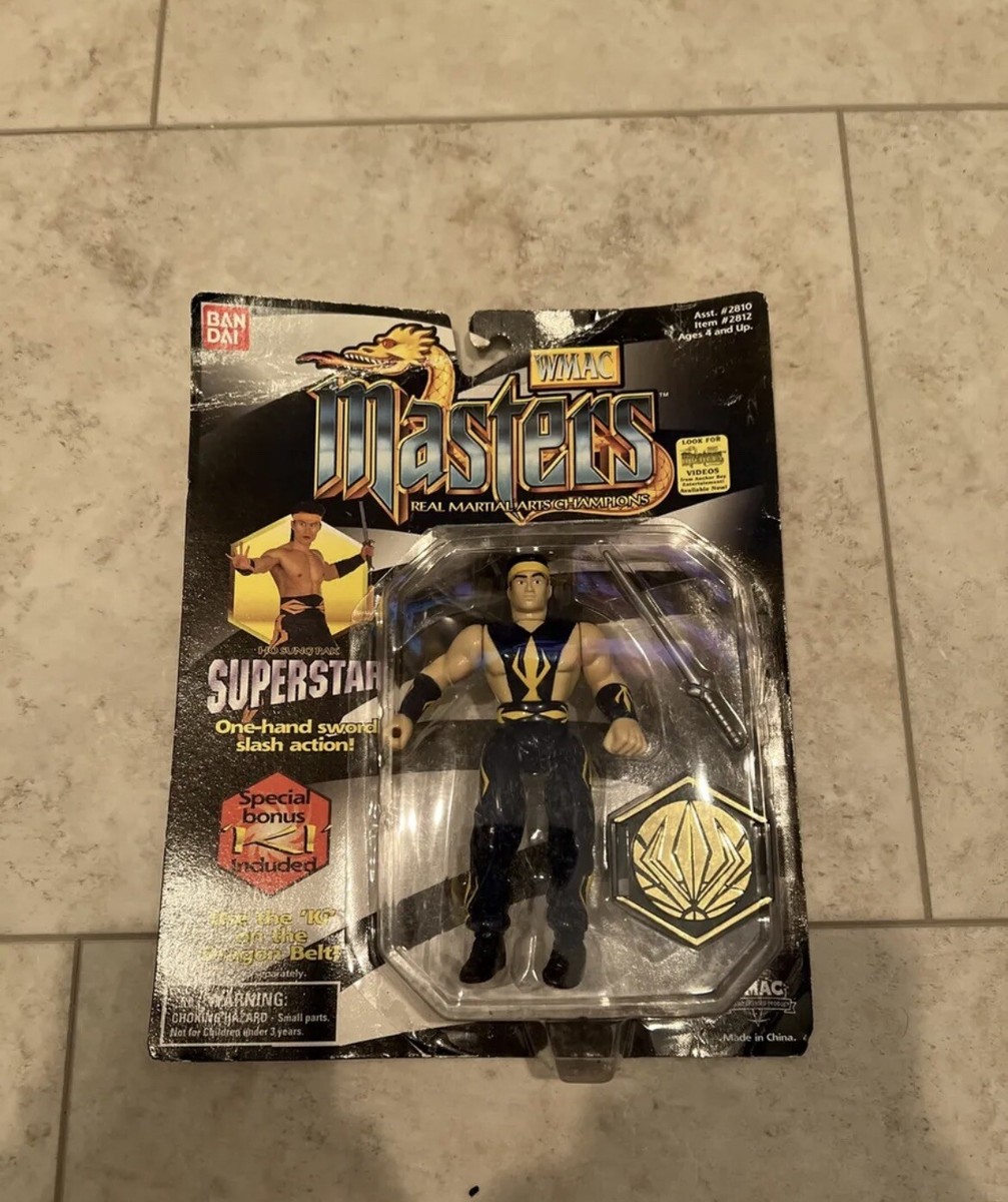 1996 WMAP/WMAC Bandai MASTERS Real Martial Arts action Figure toy
