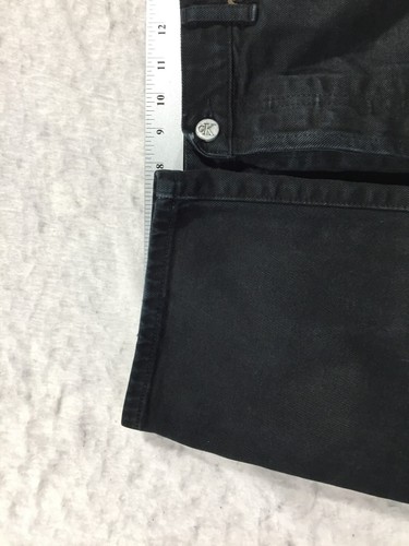 Calvin Klein Jeans Size 15 Straight Black Denim - Picture 6 of 14