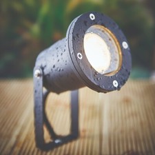 SAXBY Opaz MV Outdoor Garden Spike Light Spotlight IP65 GU10 POLGU10 FREE BLUB