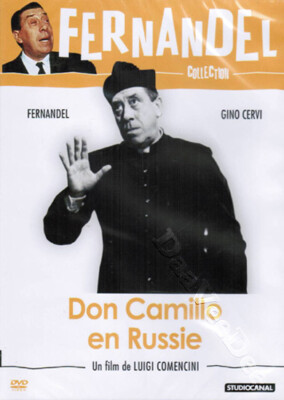 Don Camillo in Moscow NEW PAL Classic DVD Fernandel