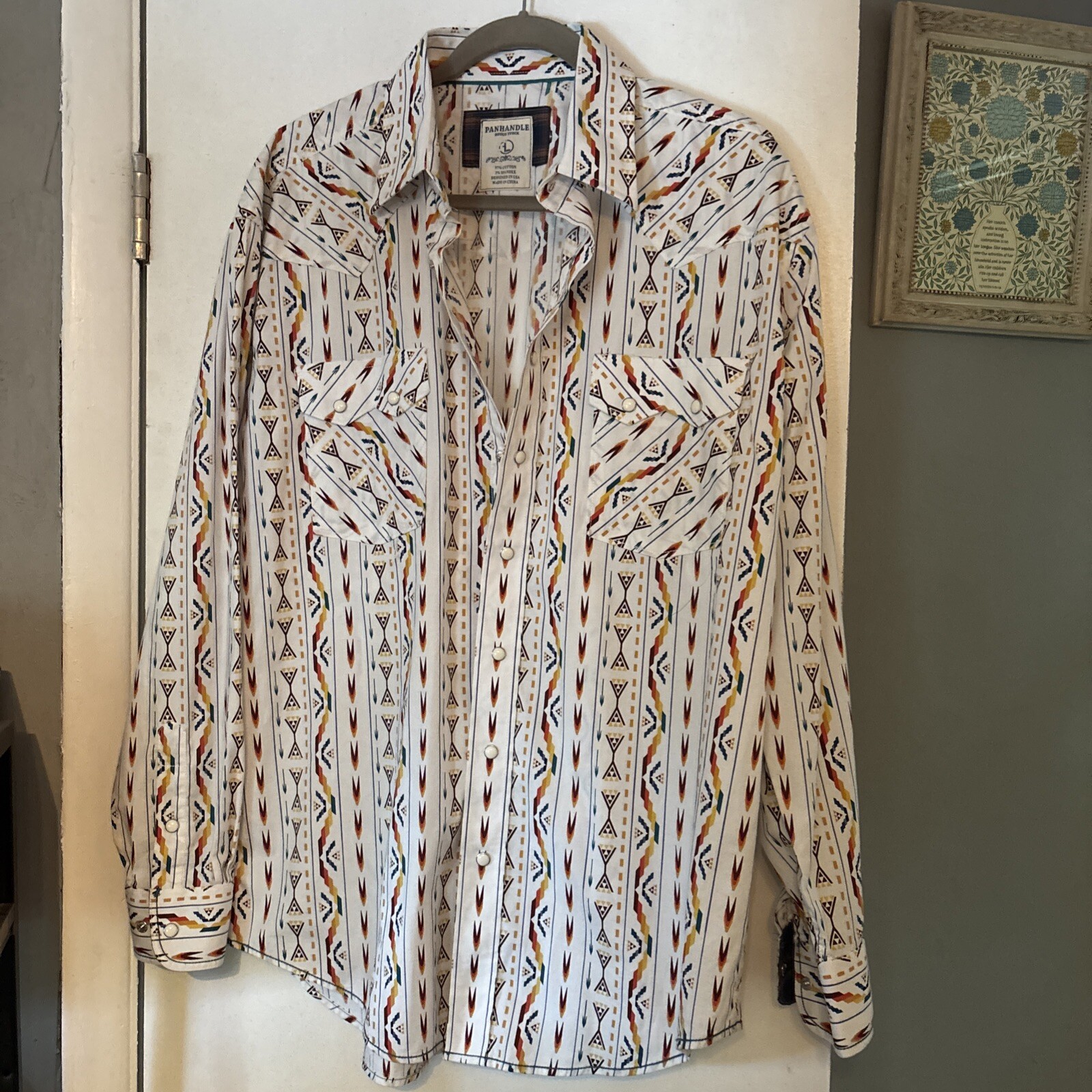 Panhandle southwest pattern pearl snap- Large - image 1