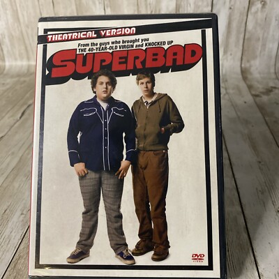 Superbad (DVD, 2007, R-Rated Widescreen) New Factory Sealed