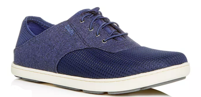 navy leather flip flop sandals