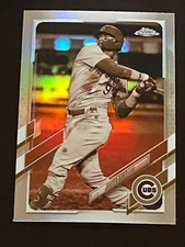 ⚾ 2021 Topps Chrome Baseball Sepia Refractor Base Card #9 Javier BAEZ ⚾