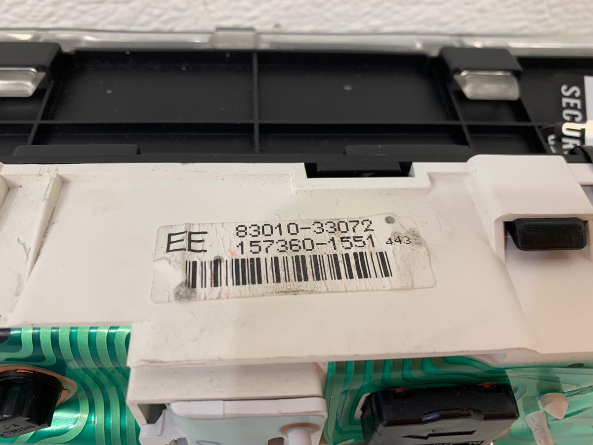 OEM 94 95 96 Toyota Camry at Instrument Cluster Speedometer Gauges