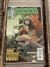 WONDER WOMAN #48 DAVID FINCH REGULAR MAIN COVER 2016 dc comics laboratory tube