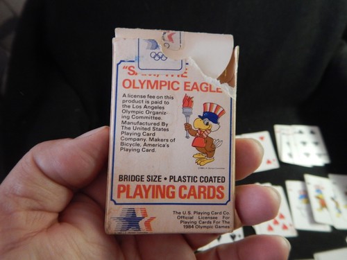Collectible US Playing card Co Sam the Olympic Eagle playing cards deck - Picture 3 of 10