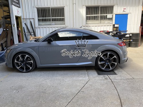 Audi tt tts ttrs performance 8s carbon fiber wing spoiler gt bar body kit lip - Picture 4 of 12