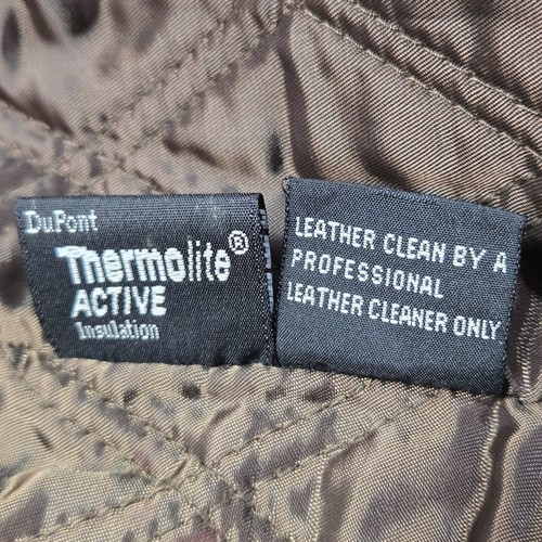 Leather Limited Men's Coat Brown Medium - Picture 11 of 23