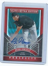 2015 Extra Edition==Brian Gonzalez Rookie autograph-Orioles