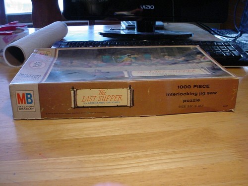 Milton Bradley Last Supper Puzzle - Picture 2 of 7