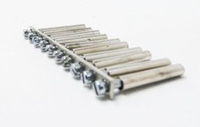 4x Pack of 10 Siemens 8WA1 838 8WA1838 Connecting Rails -Unused/Original Packaging-