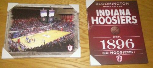 Indiana Hoosiers basketball Assembly Hall stadium bar dorm wall canvas picture - Picture 1 of 1