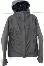 Jack Wolfskin 3 In 1 Microguard Texapore Jacket, Charcoal, Women’s Uk 8/10