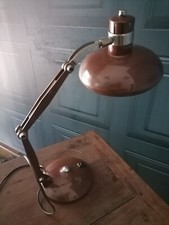 Lampada da tavolo vintage in stile industriale produzione anni'60.