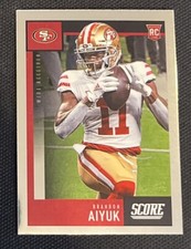 Brandon Aiyuk 2020 Panini Chronicles - Score Update Rookies #454 (RC)