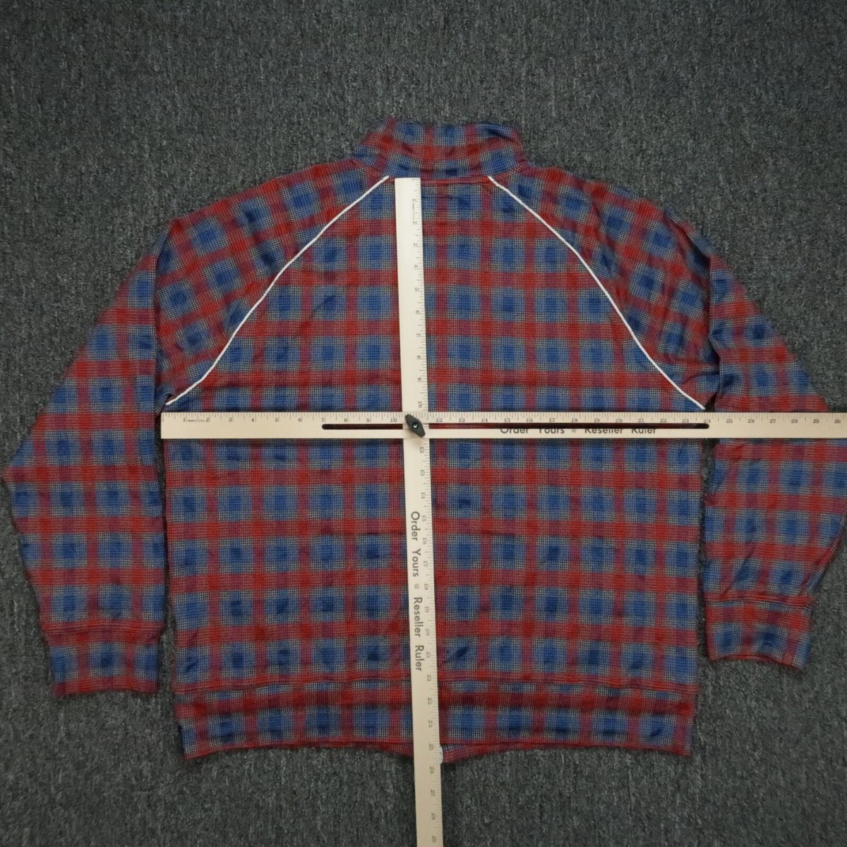 Todd Snyder Jacket Mens Extra Large Blue Red Houndstooth