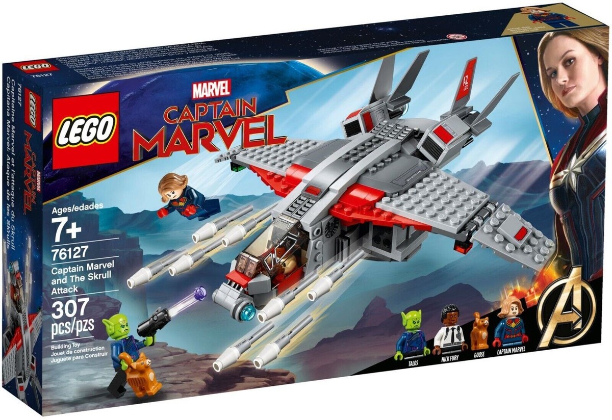 LEGO Marvel: Captain Marvel and The Skrull Attack (76127