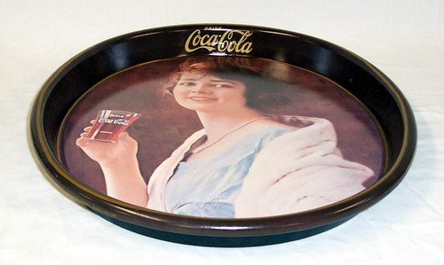 1973 LARGE COCA COLA OVAL TRAY NEW OLD STOCK - Picture 2 of 12