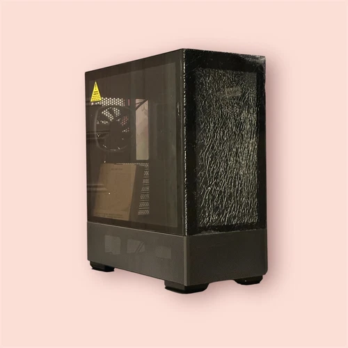 @NEW/DAMAGED@ Montech SKY TWO Black Gaming PC CASE 3x ARGB PMO02