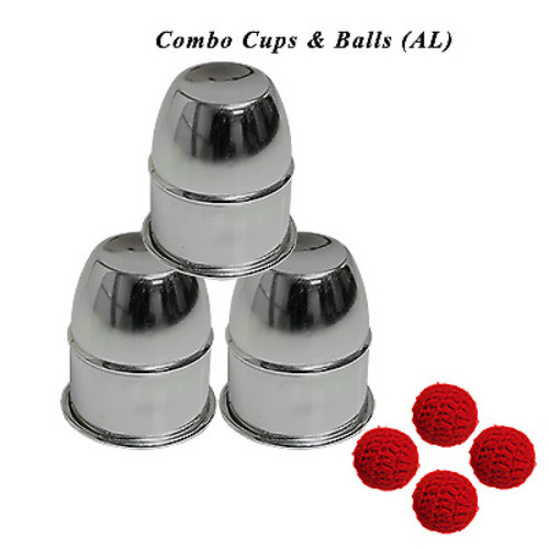 Basses et boules combinées en aluminium (tasse à gadget et instructions sur balle et papier), neuf ! - Photo 1 sur 1