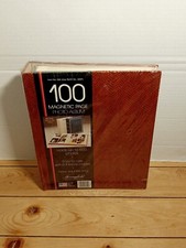 VTG SPRINGFIELD MAGNETIC PAGE PHOTO ALBUM 100 PAGES SQUARE RING NEW