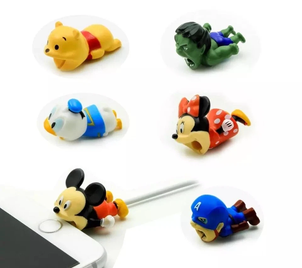 Accesorio protector cargador teléfono Mario Cable Bite vendedor de EE. UU. Foto 4 de 4