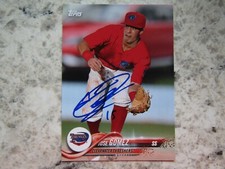 Phillies Jose Gomez Signed Autographed 2018 Topps Clearwater Threshers Mint