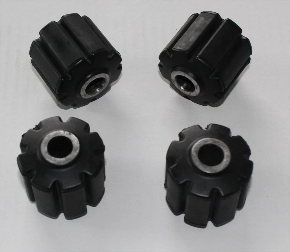 Drehschubfeder Gummilager (4 Stück) für FRITZMEIER Verdeck + Sitz (neu)