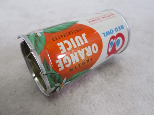 Vintage Red Owl Grocery Store frozen orange juice concentrate empty can - Picture 2 of 4