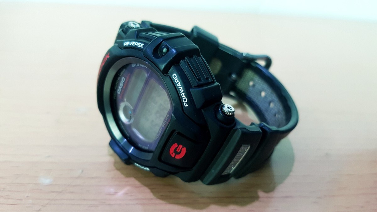 Vintage G-Shock Solar DW-9350 Rayman Bat Army black Japan