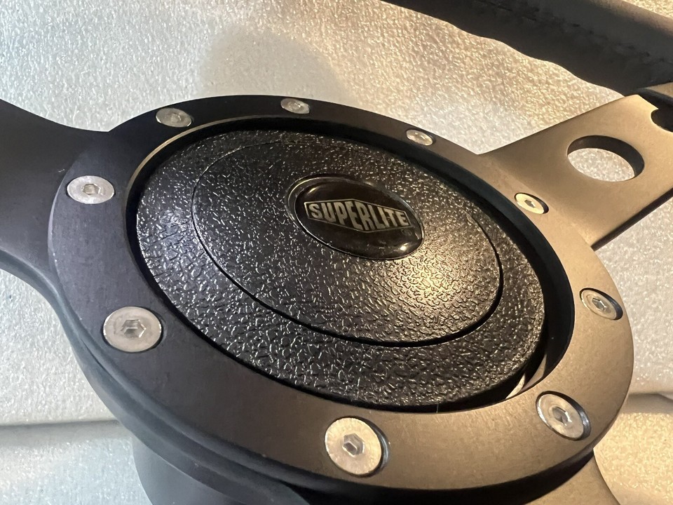 Lotus Elan Europa Elite Quality Black 13 Inch Leather Steering Wheel ...