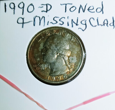 USAリバティクオーターDOLLAR☆1990年D☆ジェファーソン25セント美品 ☆コレクター必見！！ ビンテージ リバティ コイン アメリカ